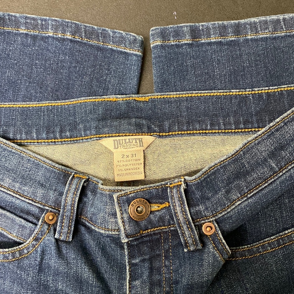 Duluth Trading Co Jeans straight leg jeans size 2x31